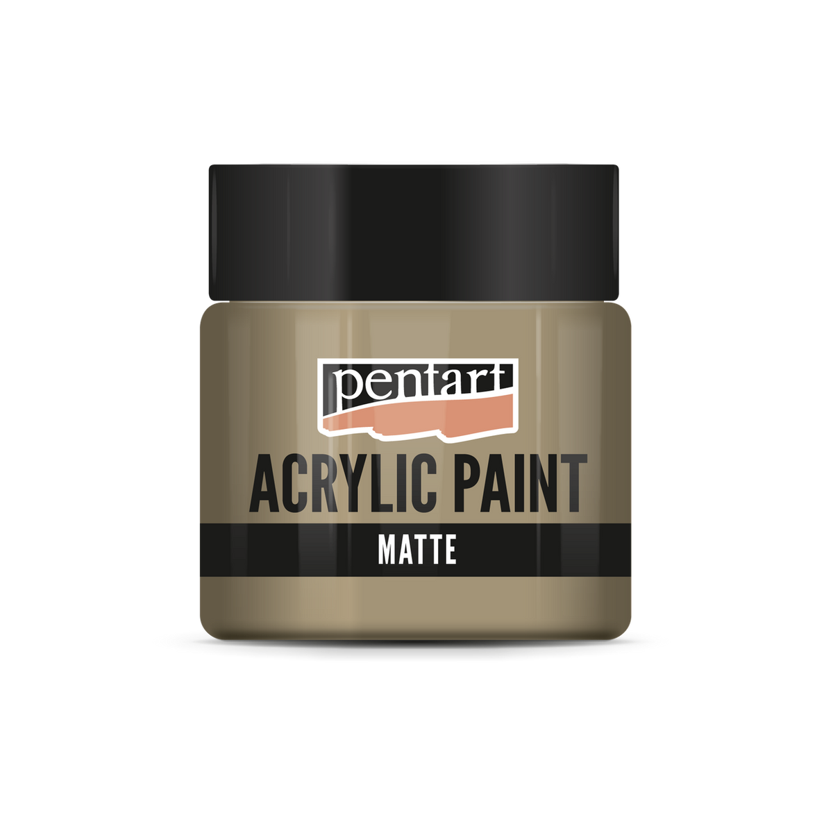 Acrylic paint matte Hazelnut