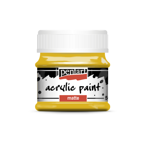 Acrylic paint matte Tangerine