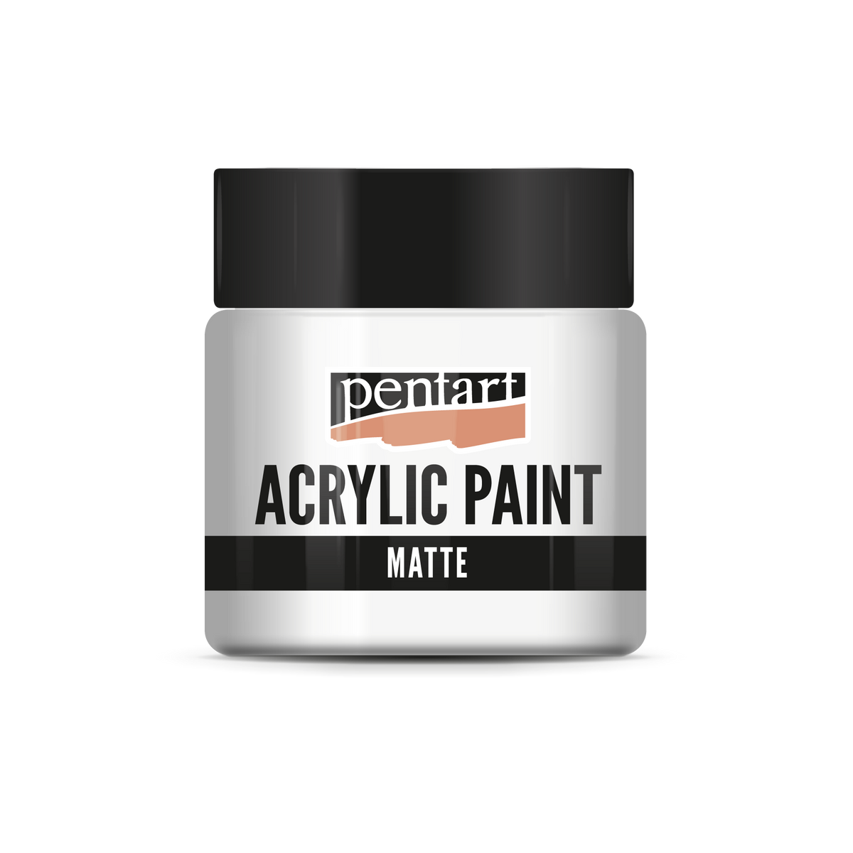 Acrylic paint matte Titan White