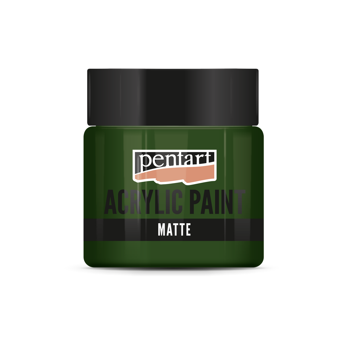 Acrylic paint matte Pine Green