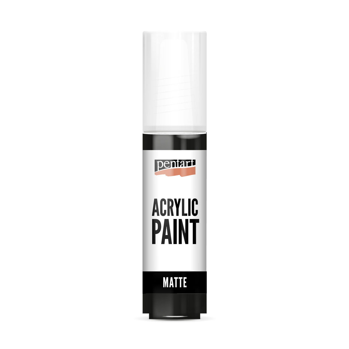 Acrylic paint matte Black