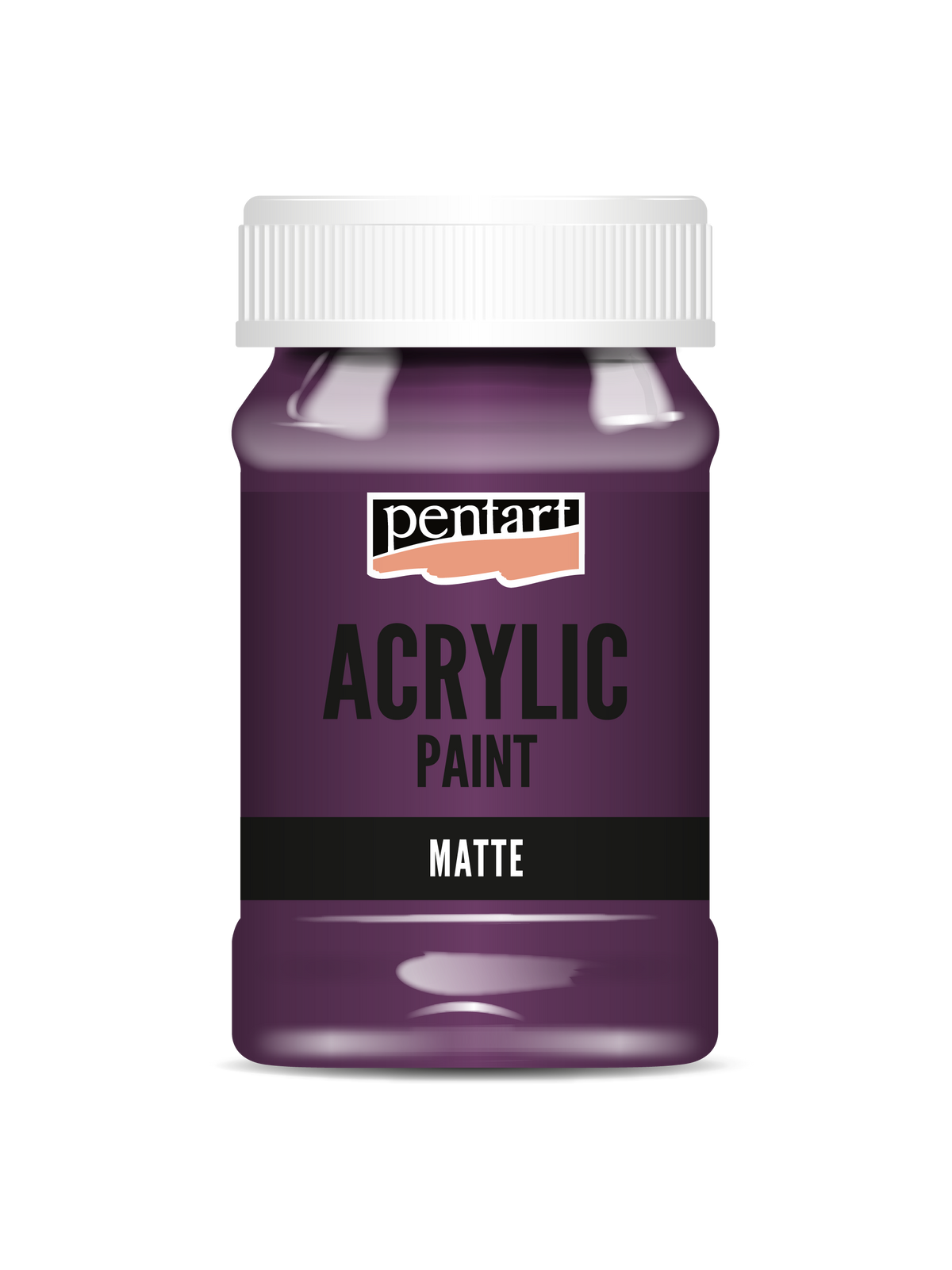 Acrylic paint matte Purple