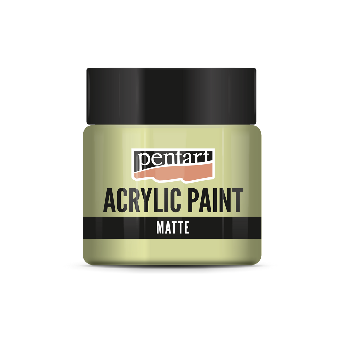 Acrylic paint matte Vintage Yellow