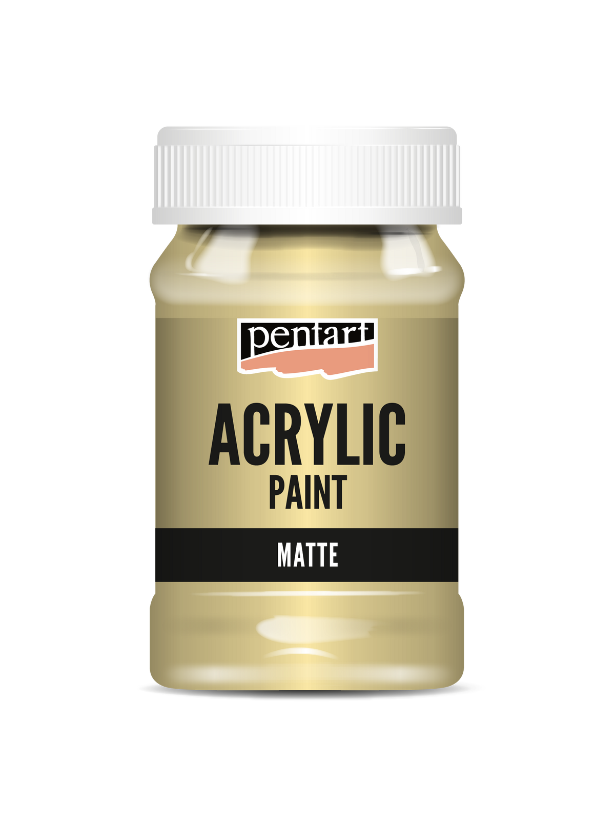 Acrylic paint matte White Coffee