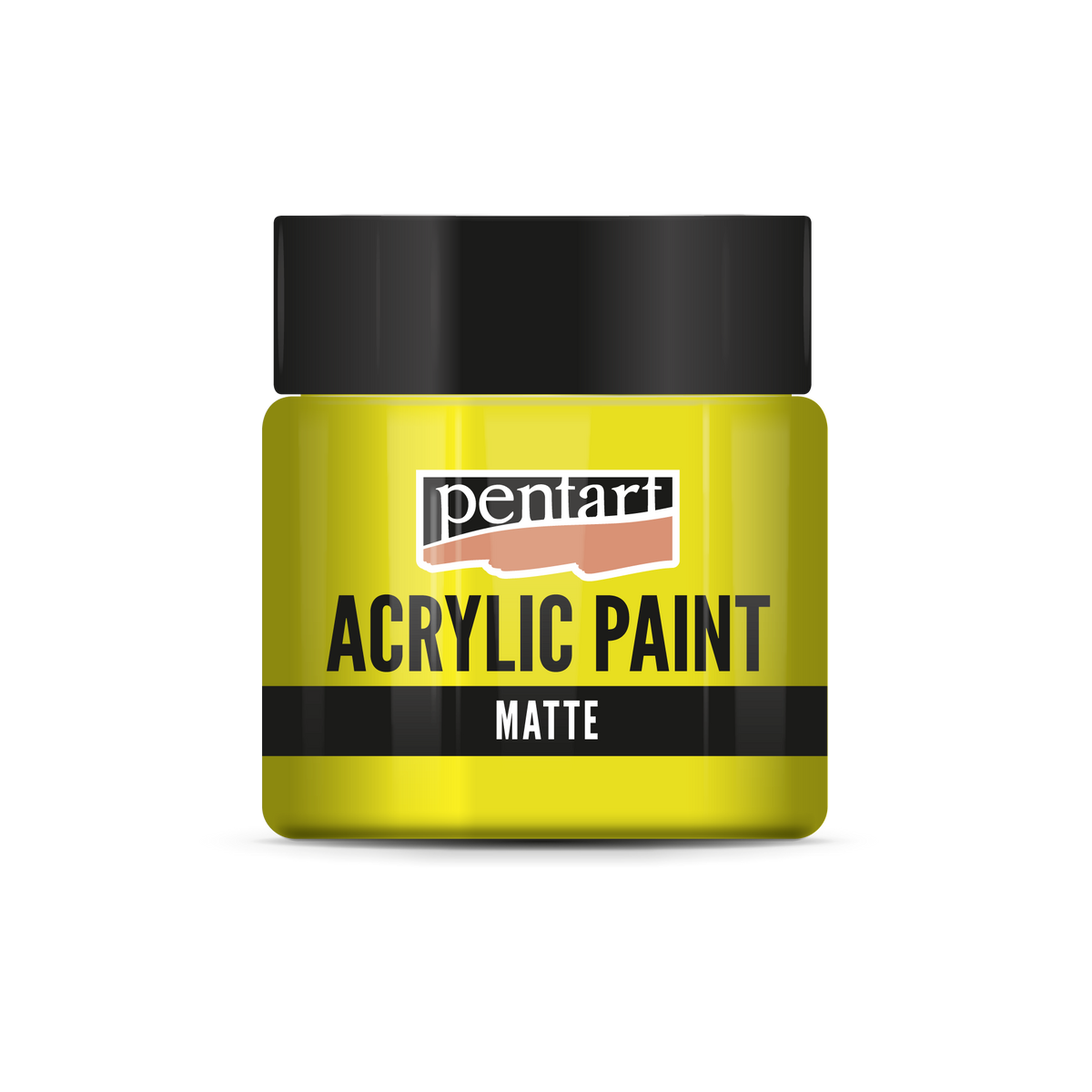 Acrylic paint matte Yellow