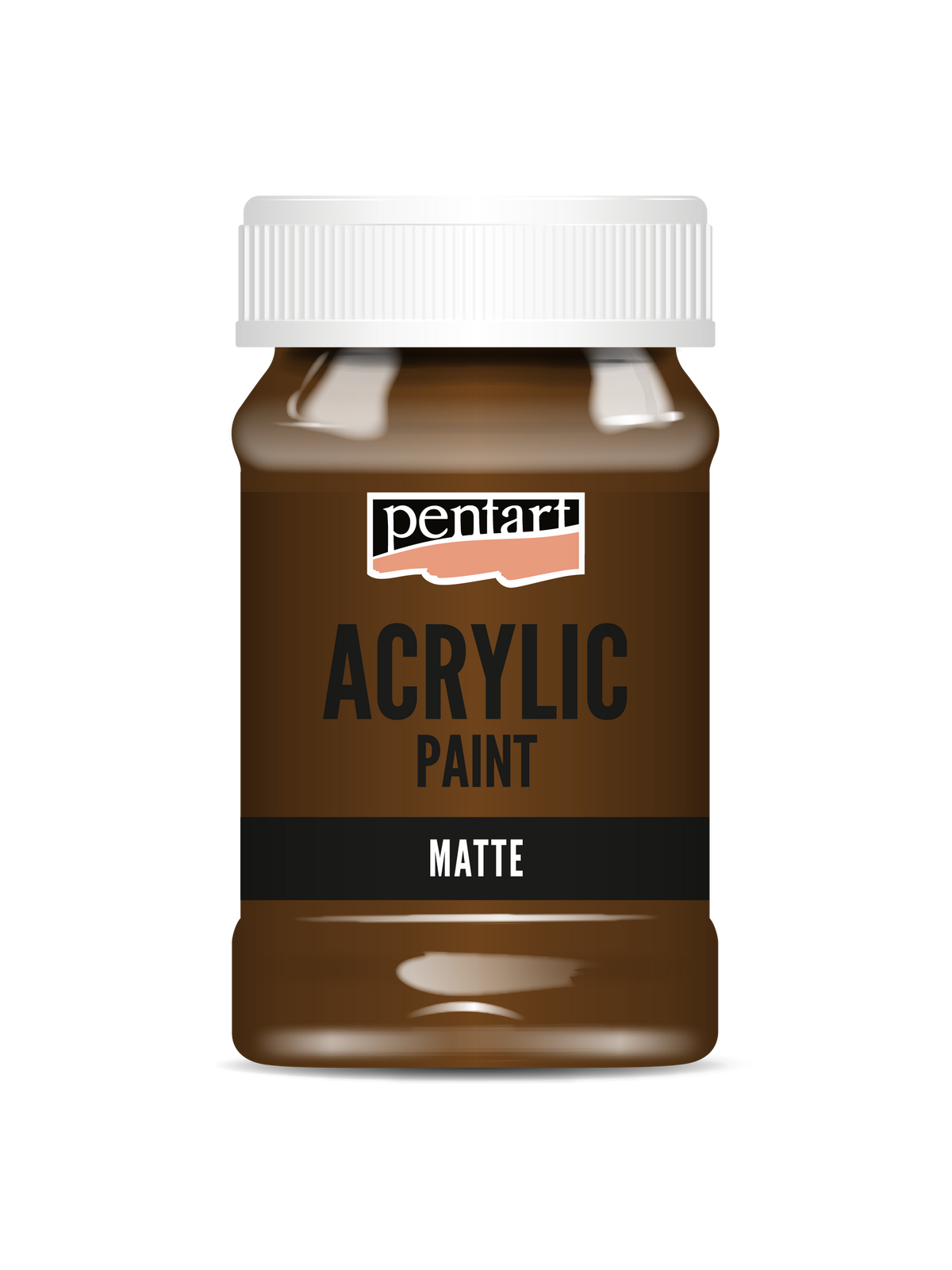 Acrylic paint matte Chestnut
