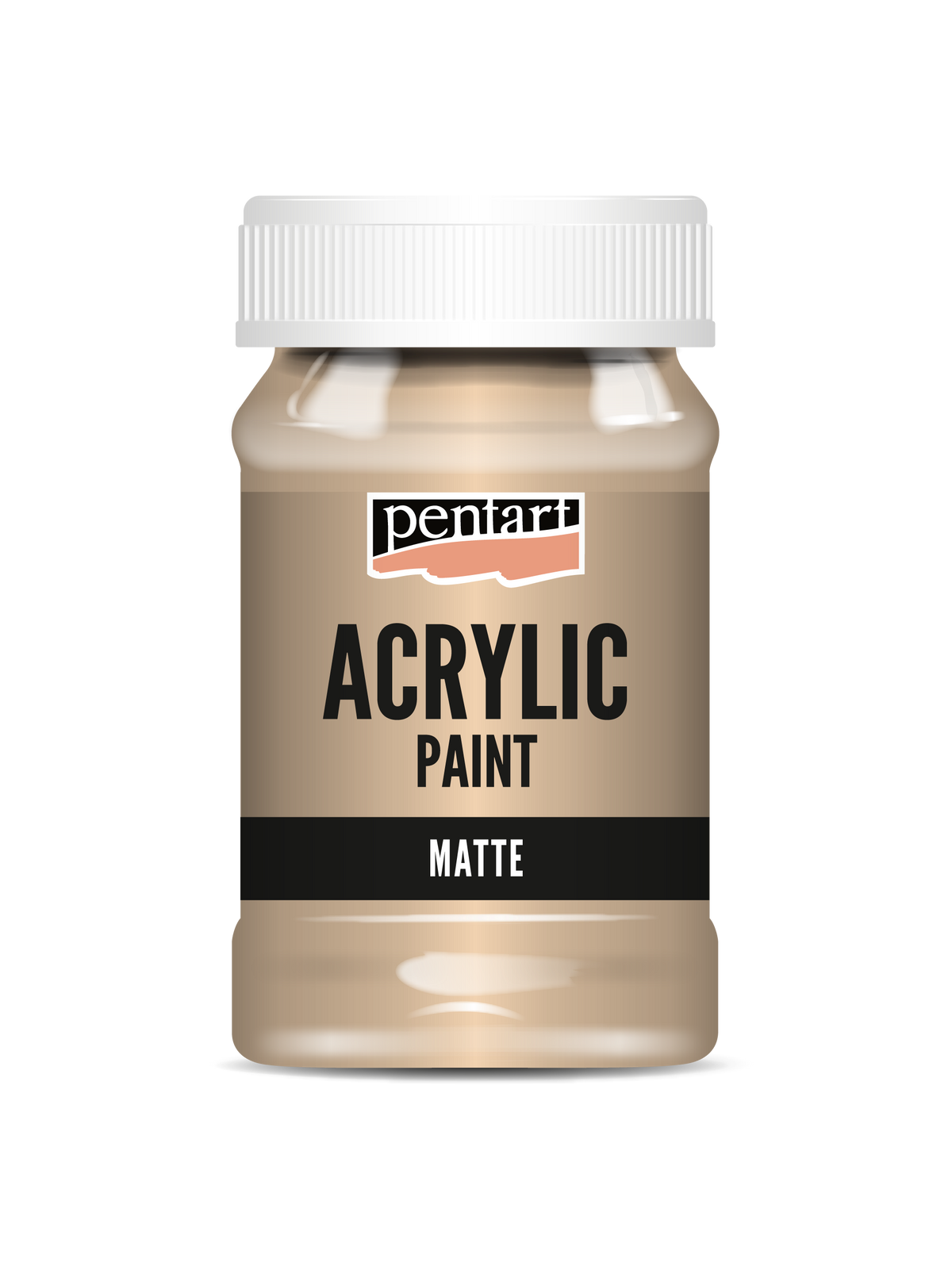 Acrylic paint matte Compact Powder