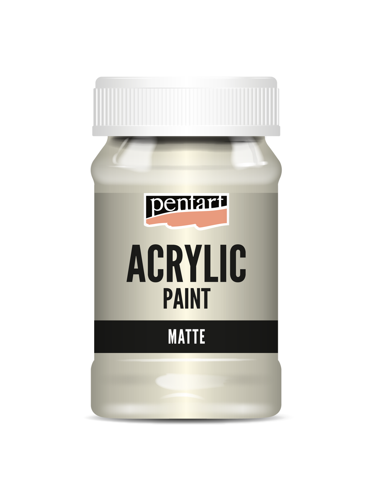 Acrylic paint matte Ivory
