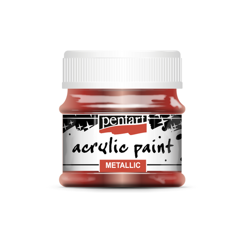 Acrylic paint metallic Bourdon