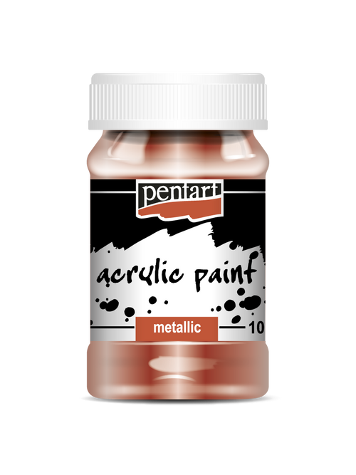 Acrylic paint metallic Bronze