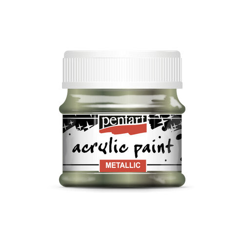 Acrylic paint metallic Sparkling Green