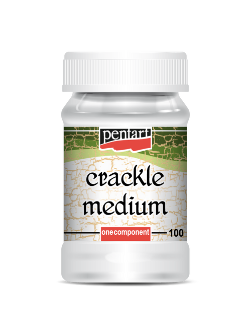 Crackle medium