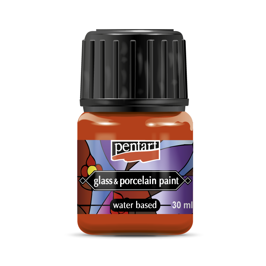 Pentart Glass and Porcelain Paint 30 ml