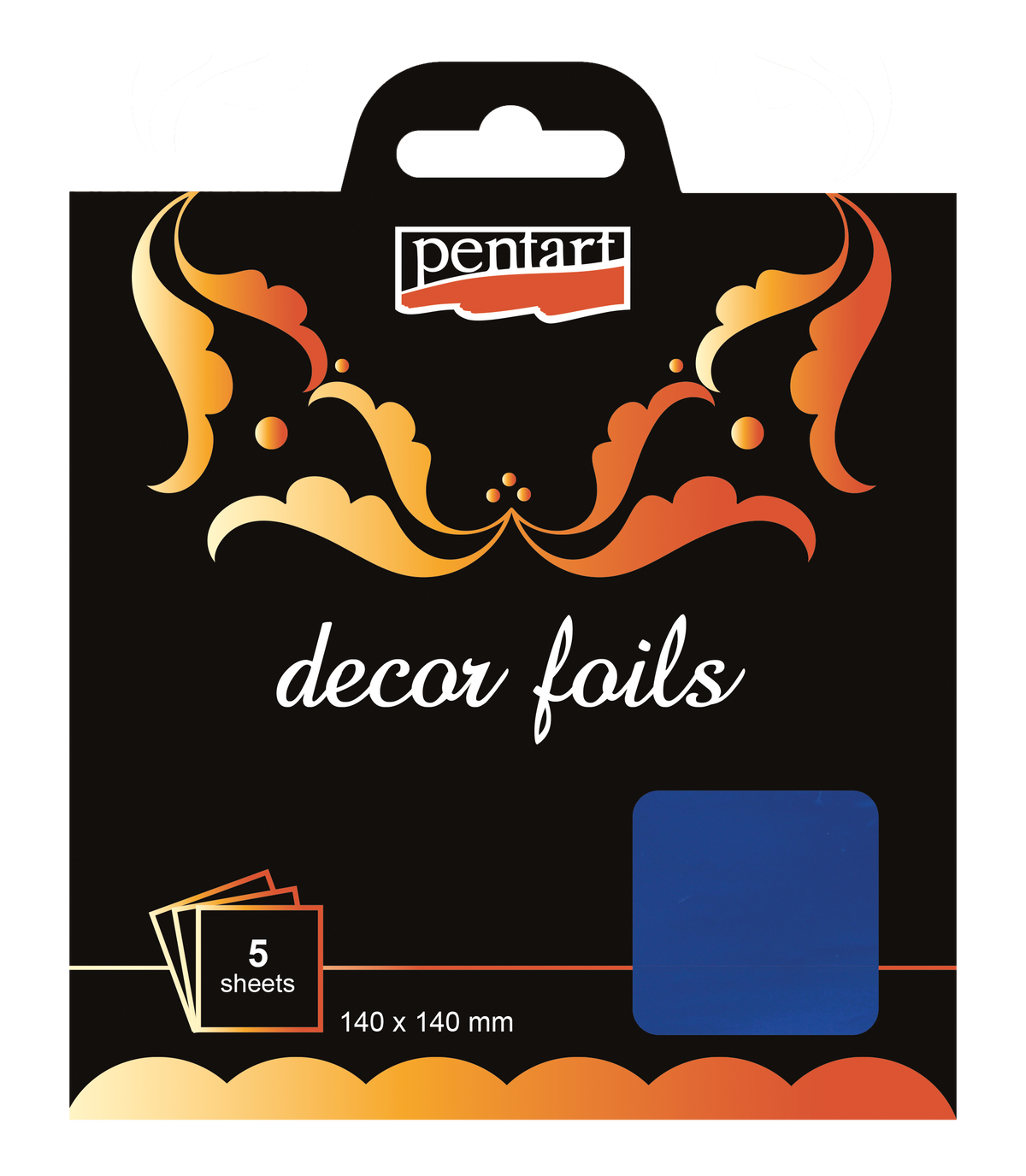 Decor foils 14 x 14 cm