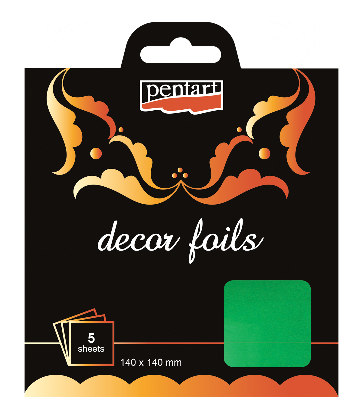 Decor foils 14 x 14 cm