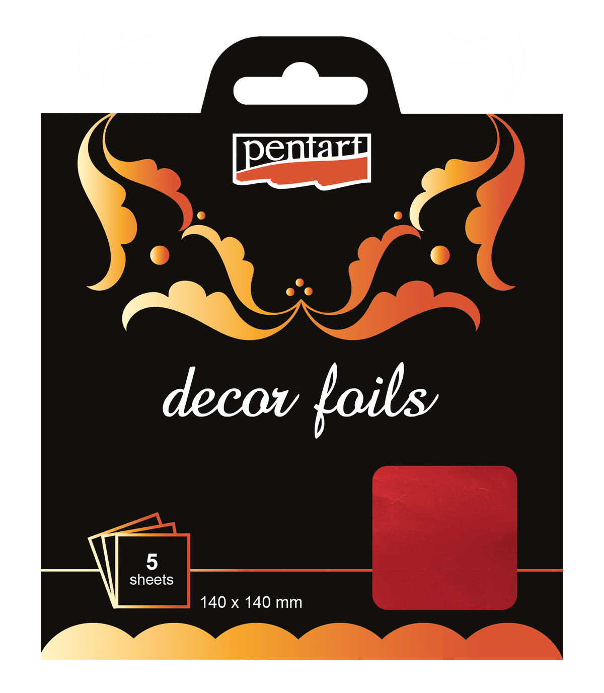 Decor foils 14 x 14 cm