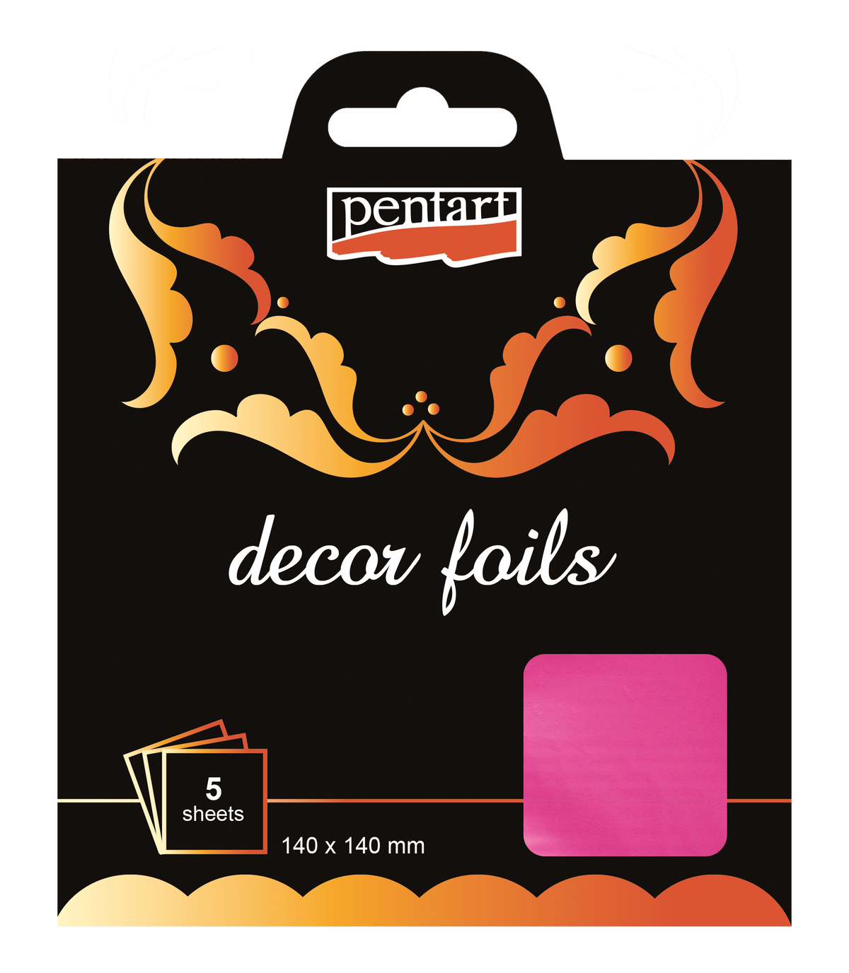Decor foils 14 x 14 cm