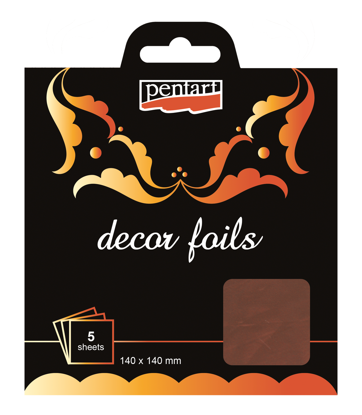 Decor foils 14 x 14 cm