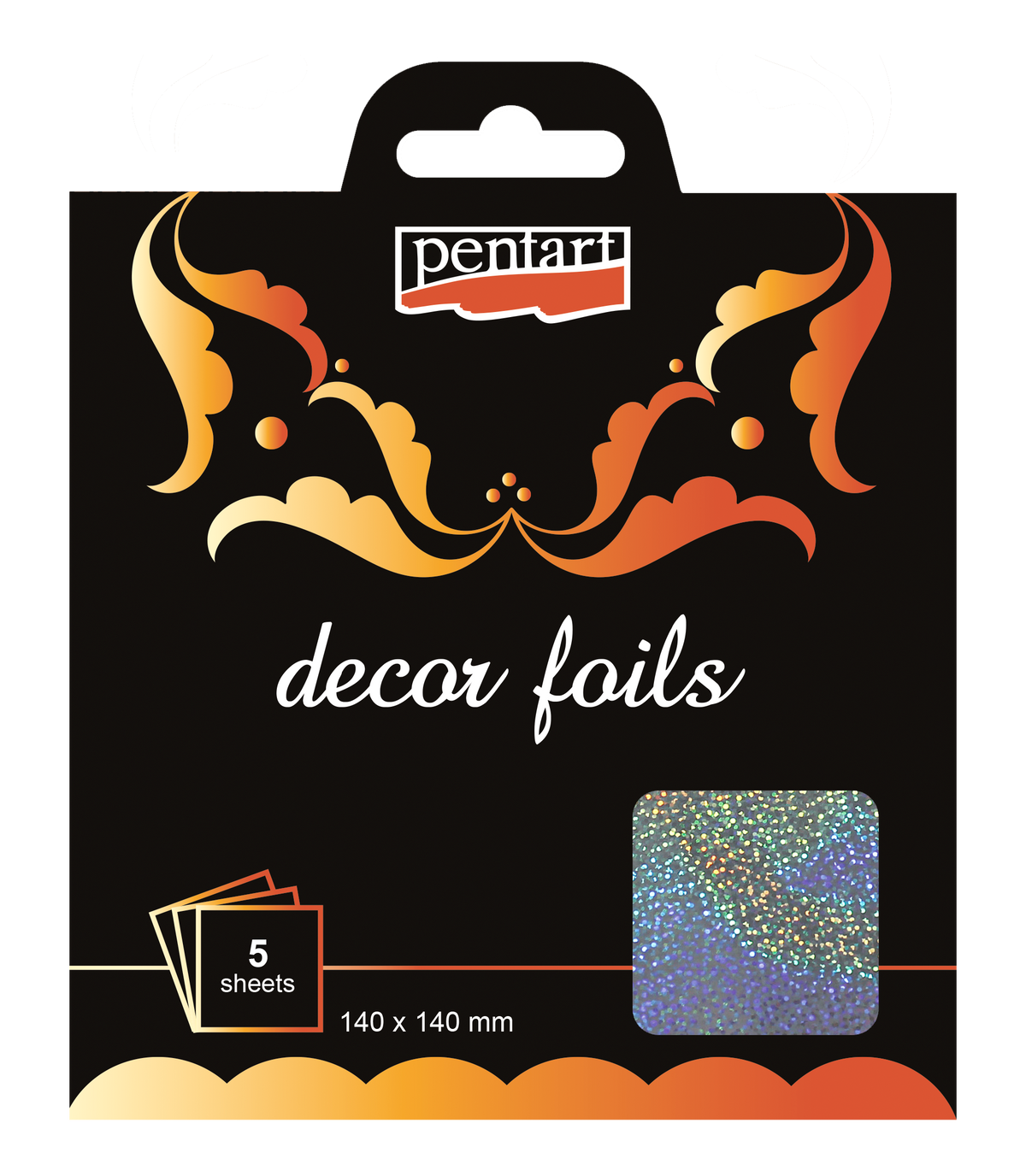 Decor foils 14 x 14 cm