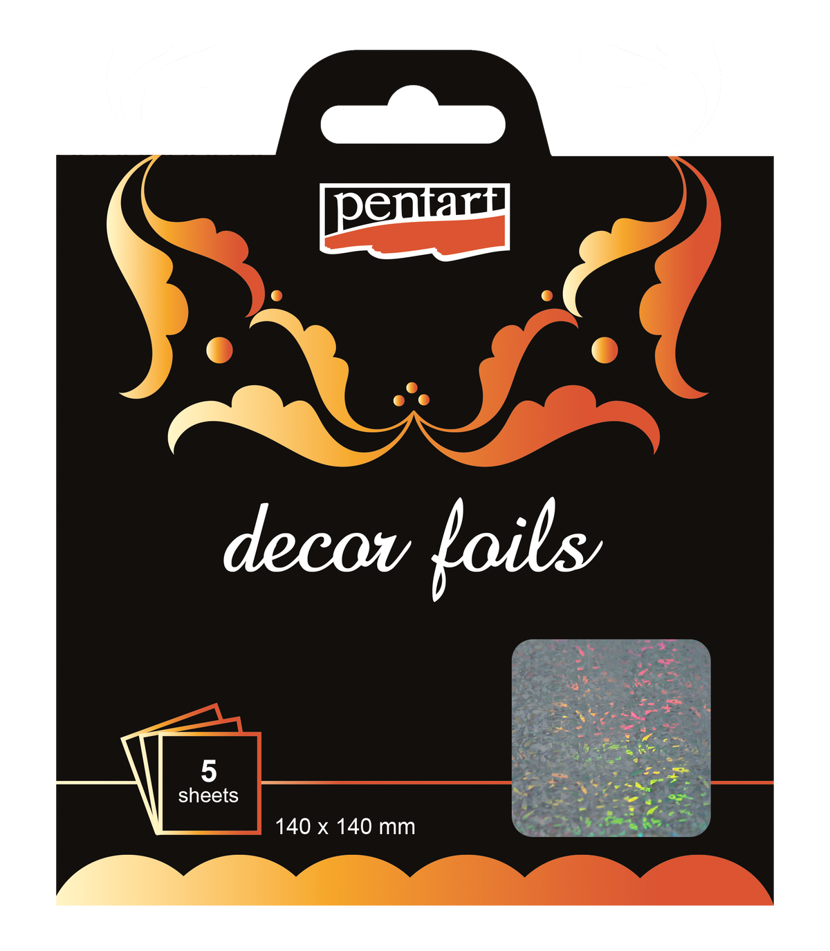 Decor foils 14 x 14 cm