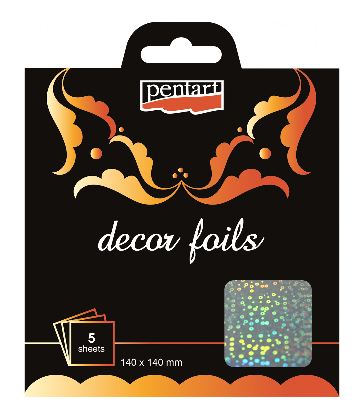Decor foils 14 x 14 cm