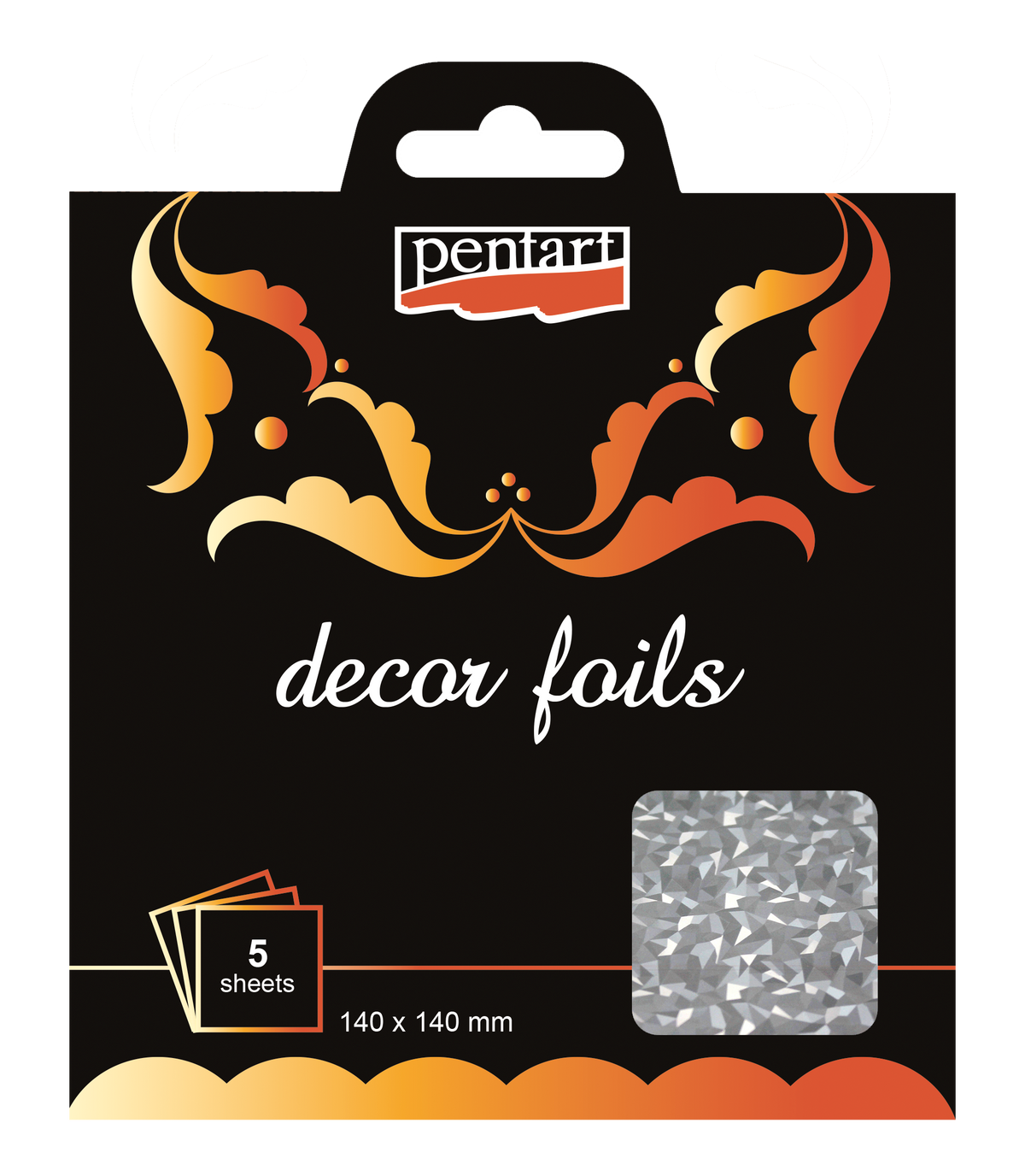Decor foils 14 x 14 cm