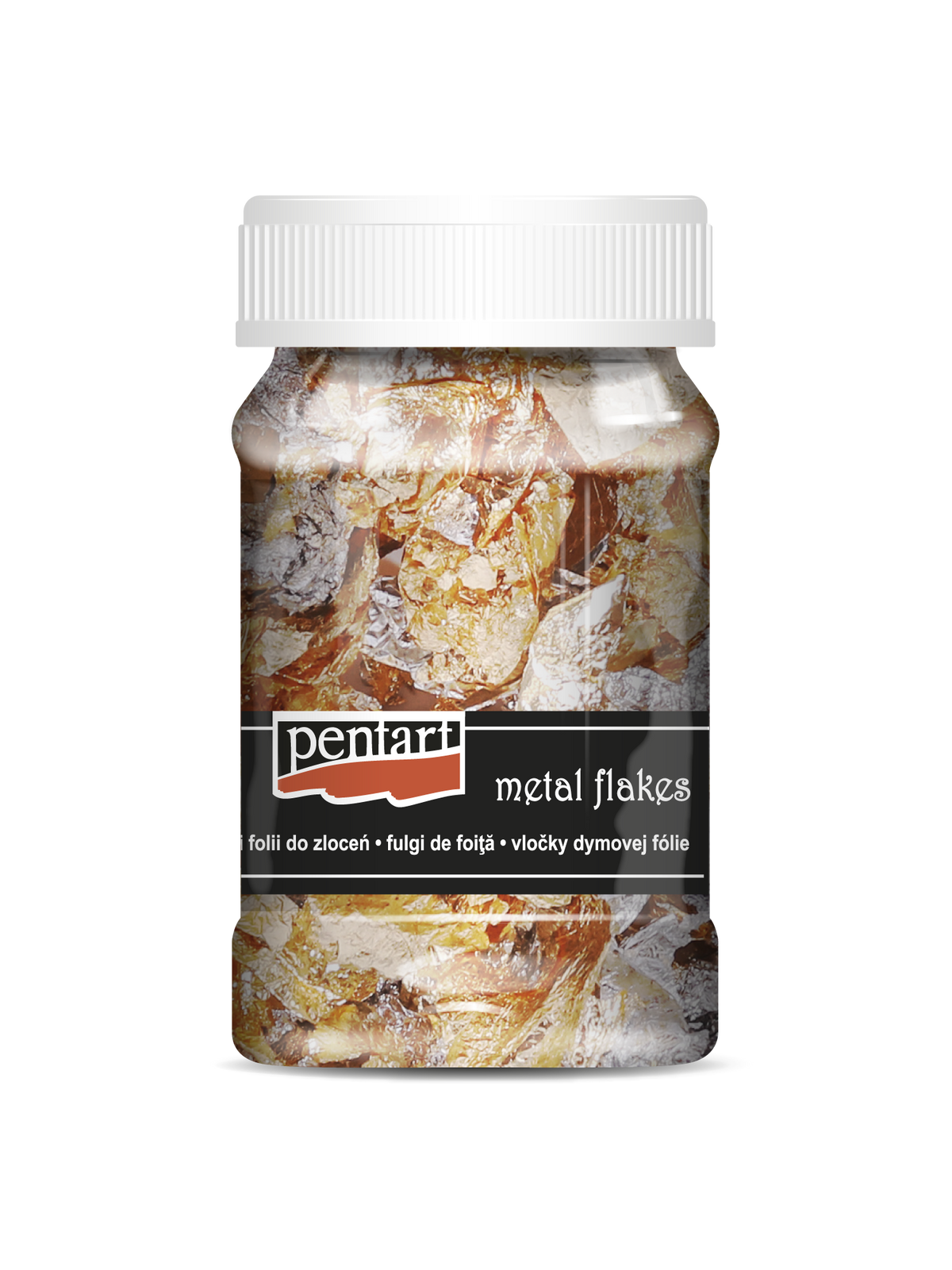 Pentart 100 ML Metal Flakes