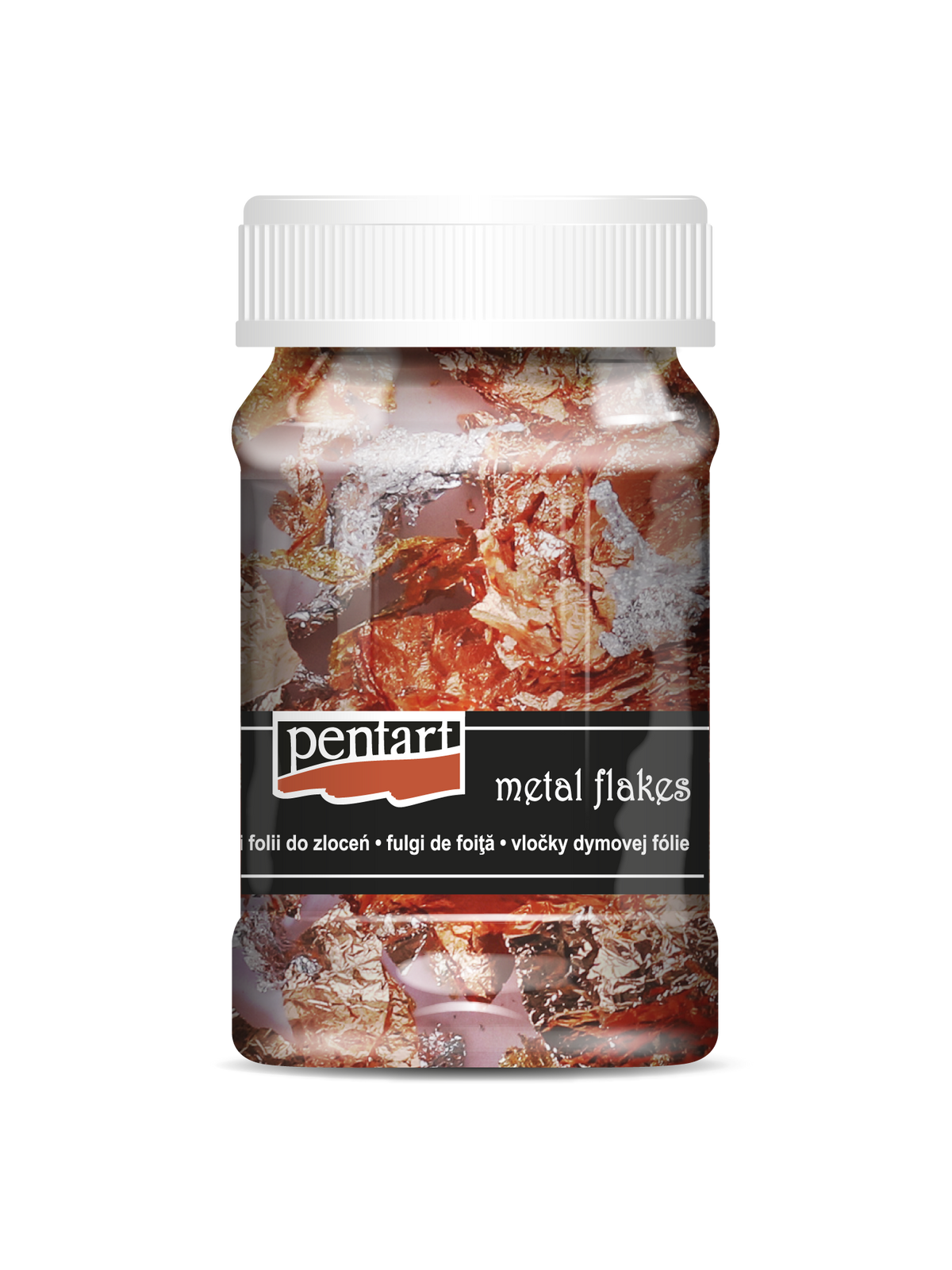 Pentart 100 ML Metal Flakes