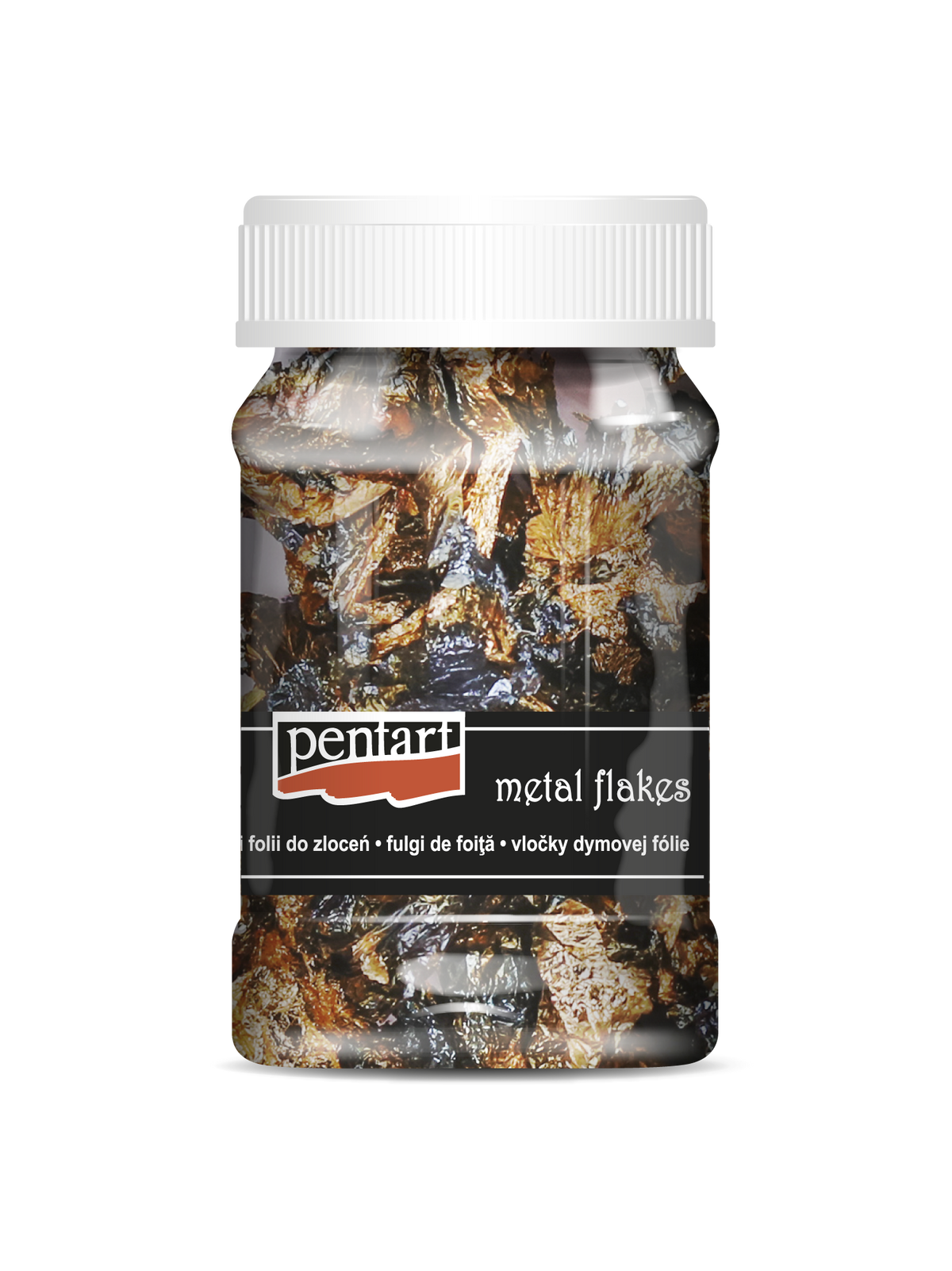 Pentart 100 ML Metal Flakes