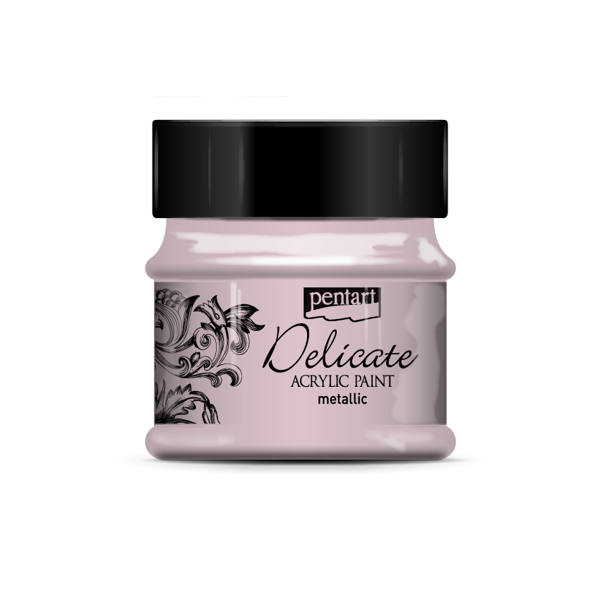 Delicate metallic acrylic paint 50 ml
