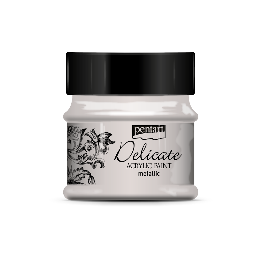 Delicate metallic acrylic paint 50 ml