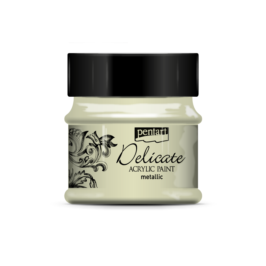 Delicate metallic acrylic paint 50 ml