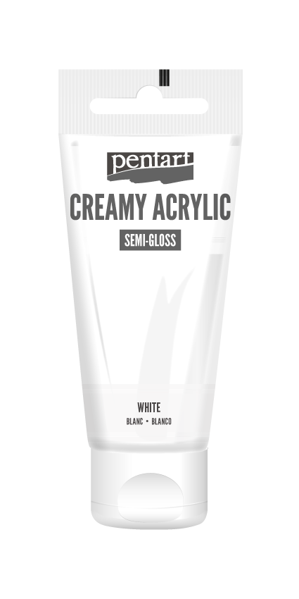 Creamy acrylic semi-gloss 60 ml