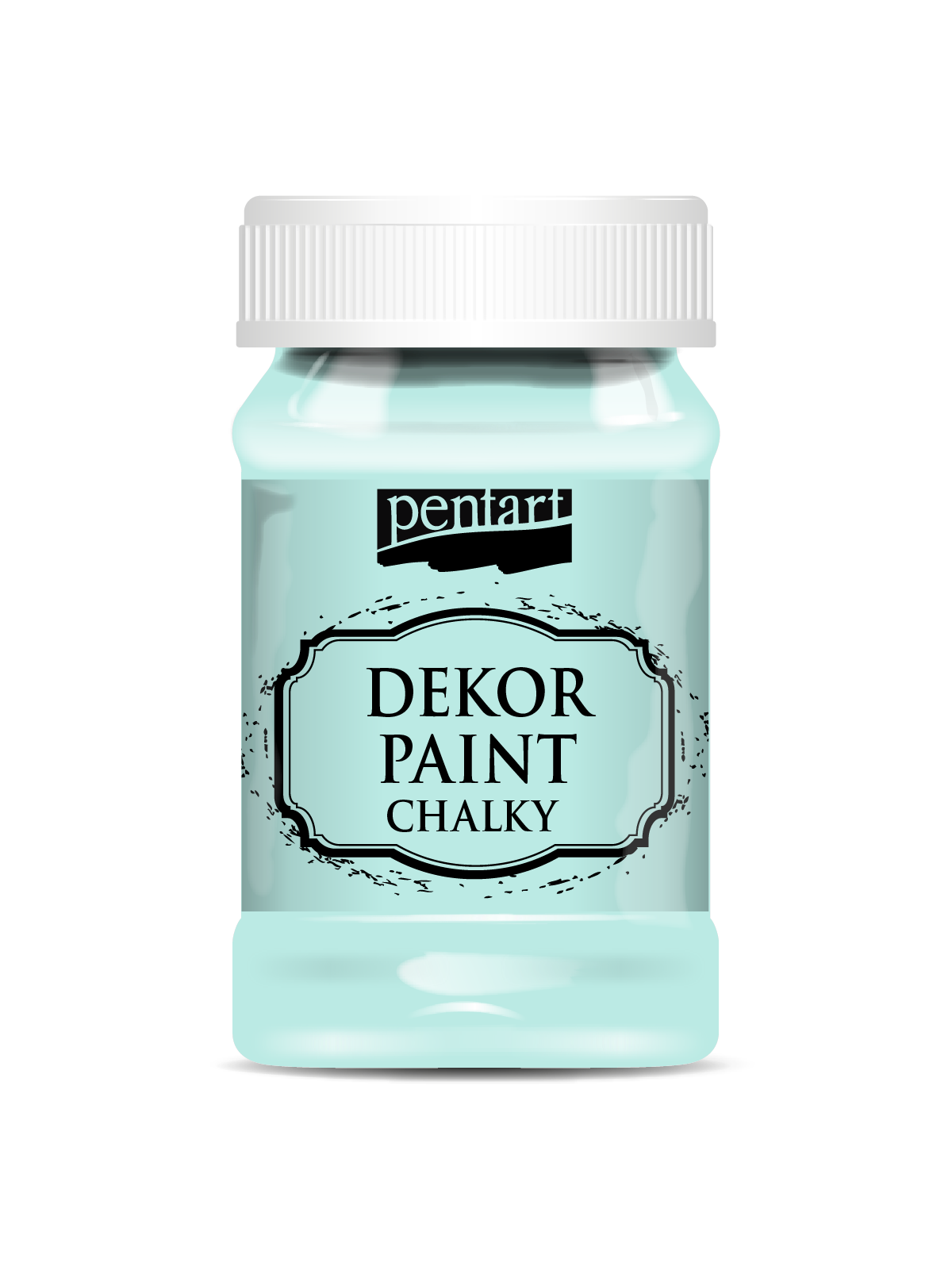 Dekor paint chalky patina green