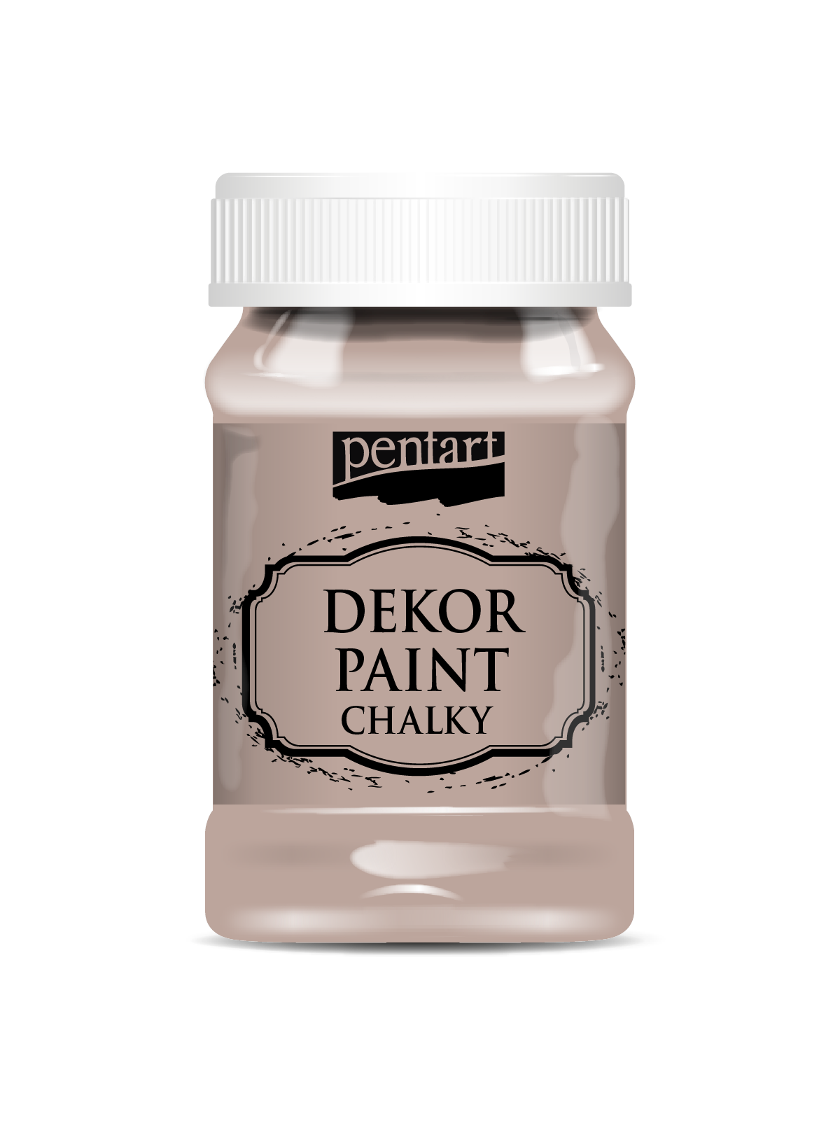 Dekor paint chalky vintage brown