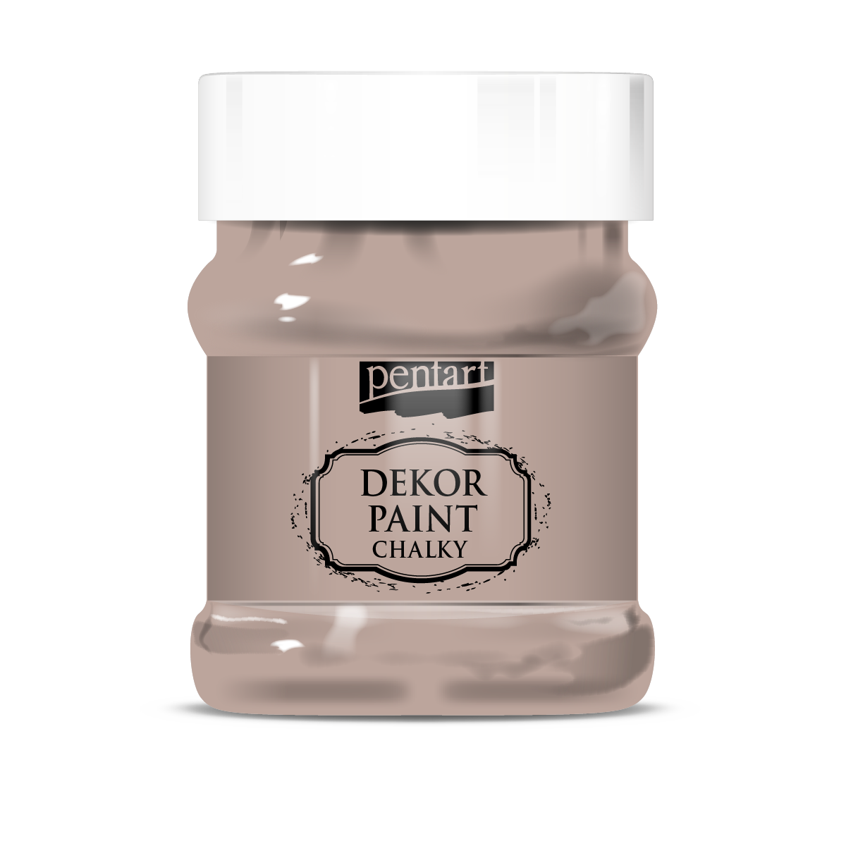 Dekor paint chalky vintage brown