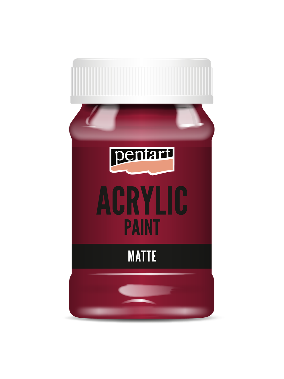 Acrylic paint matte Red Wine