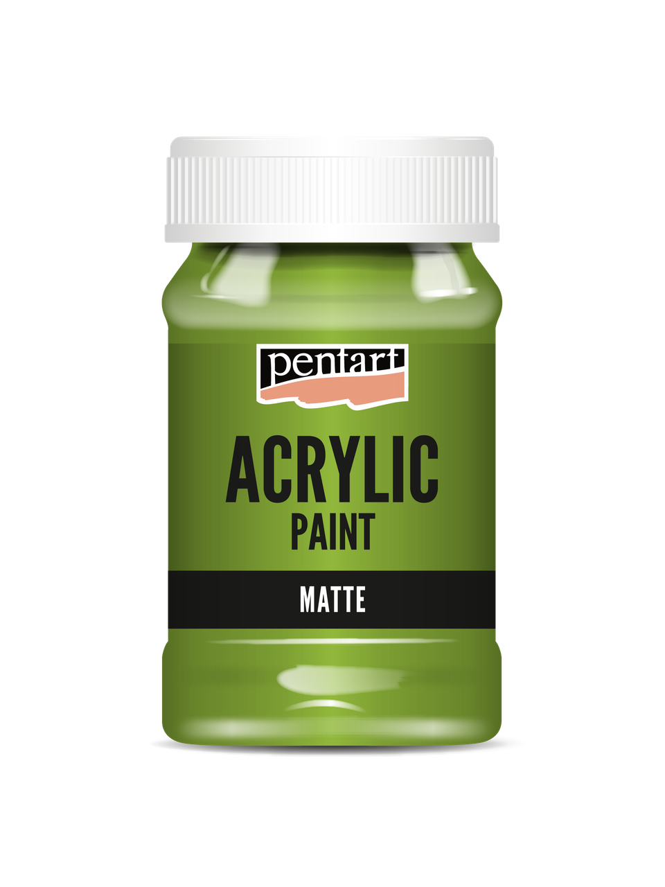 Acrylic paint matte Apple Green