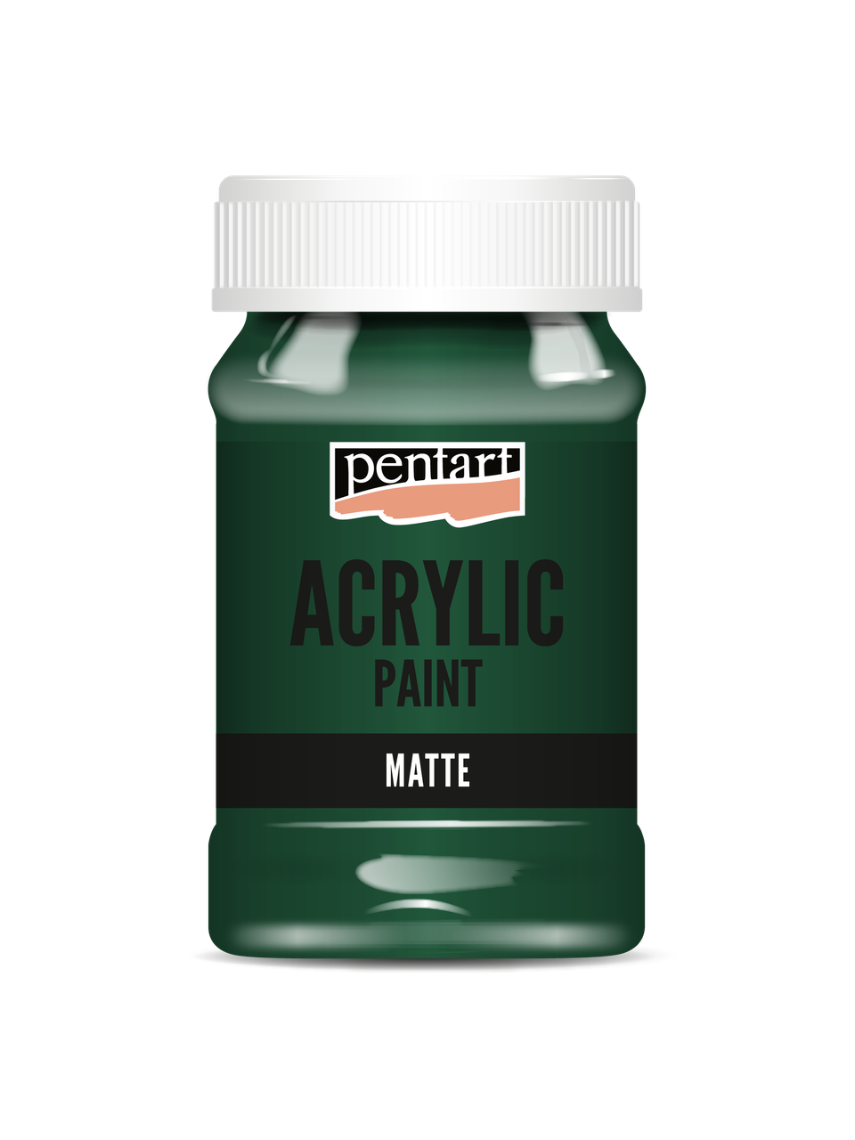 Acrylic paint matte Pine Green