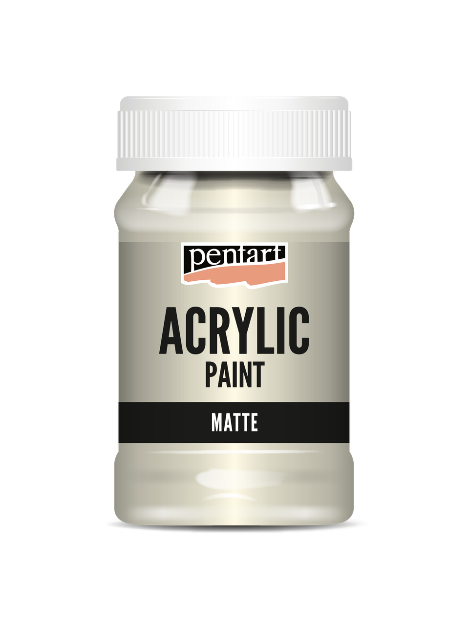 Acrylic paint matte Ivory