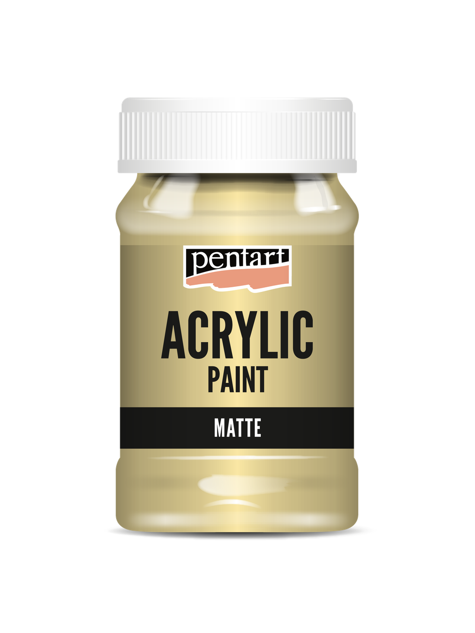 Acrylic paint matte White Coffee