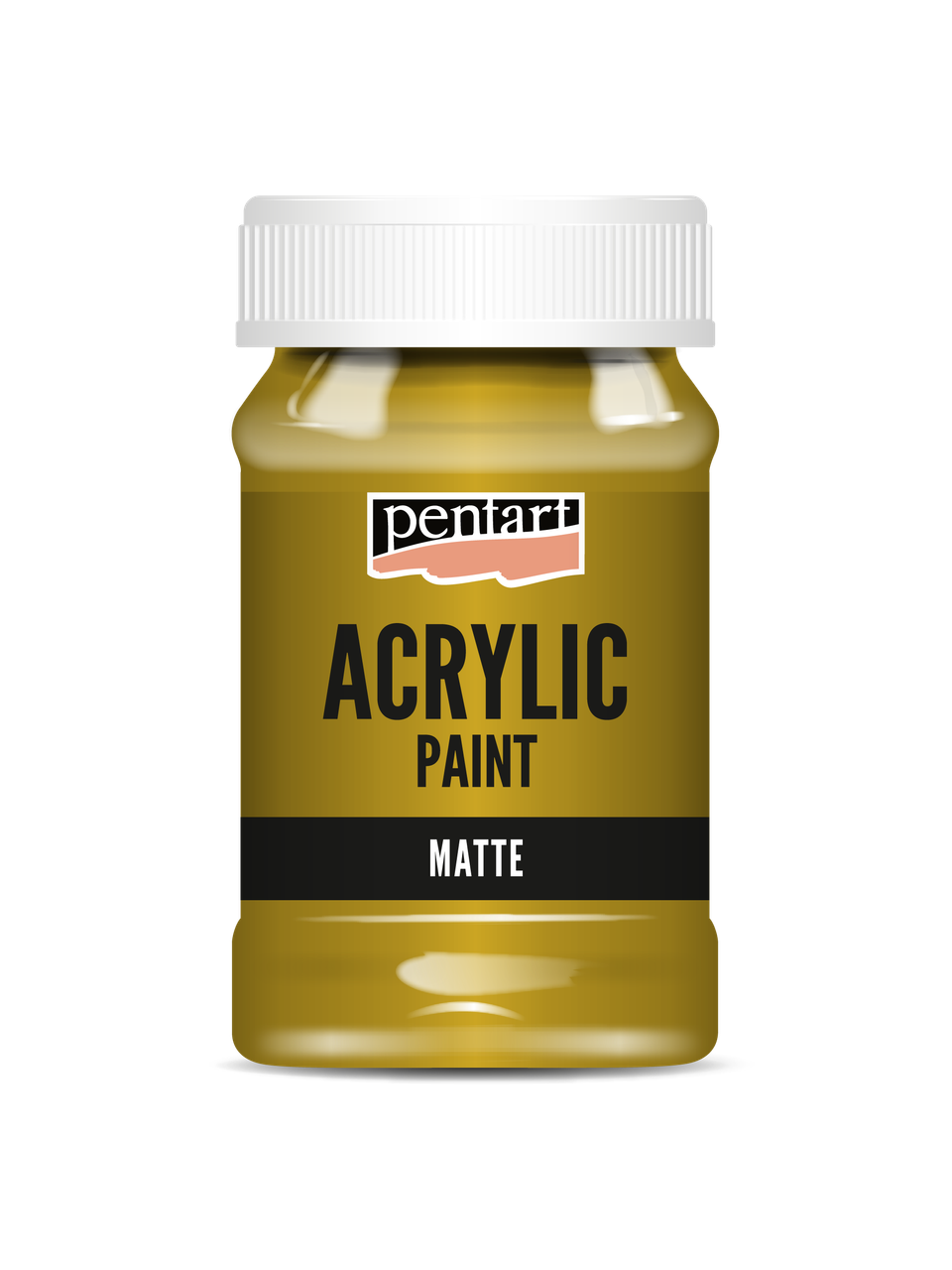 Acrylic paint matte Ochre