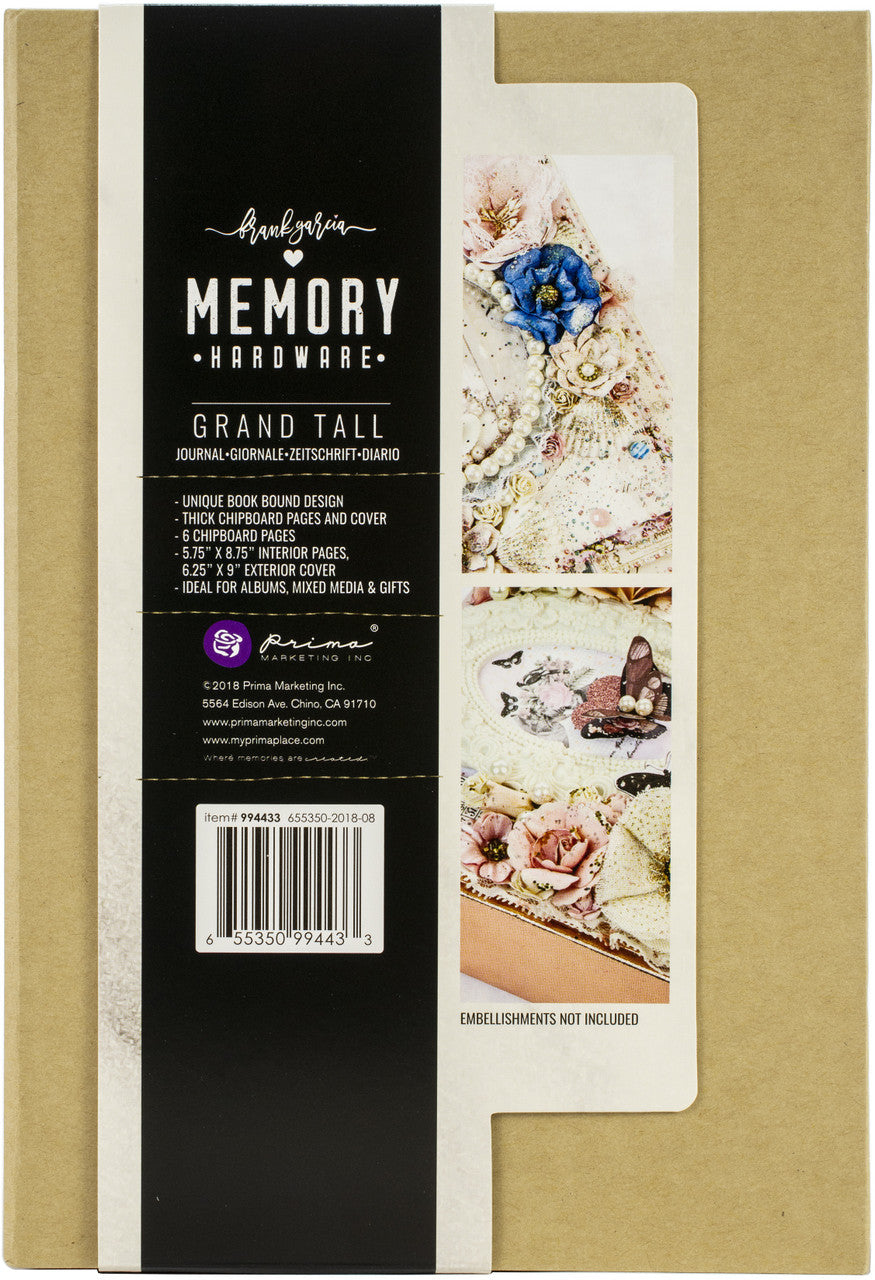 Frank Garcia Memory Hardware Journal 6.25" x 9"