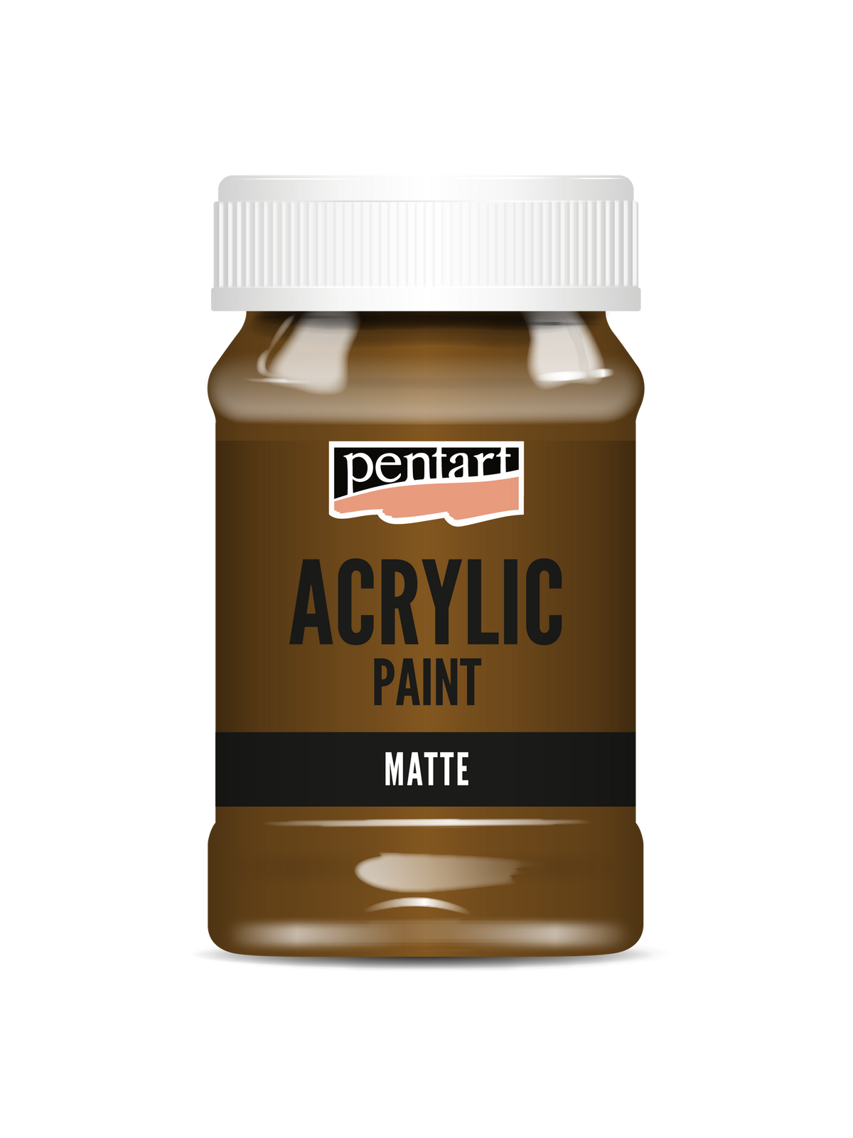 Acrylic paint matte - Light Brown