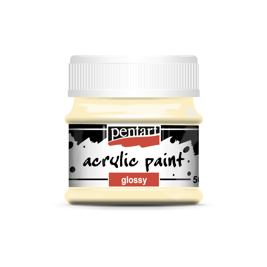 Acrylic paint glossy 50 ml beige