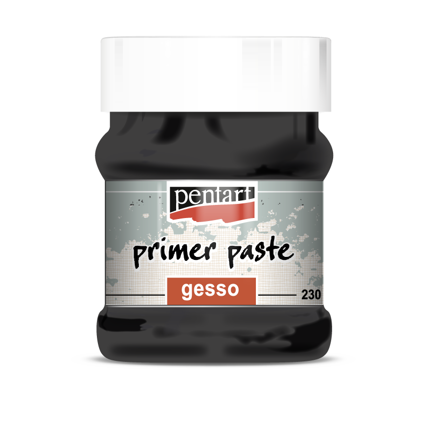 Primer paste / Heavy Gesso 230 ml, black