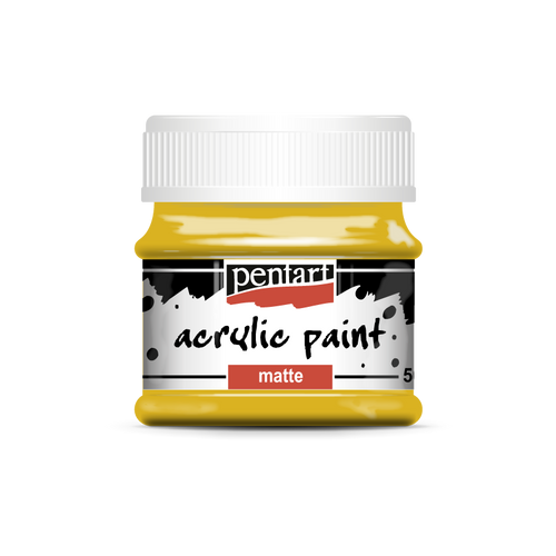 Acrylic paint matte Tangerine