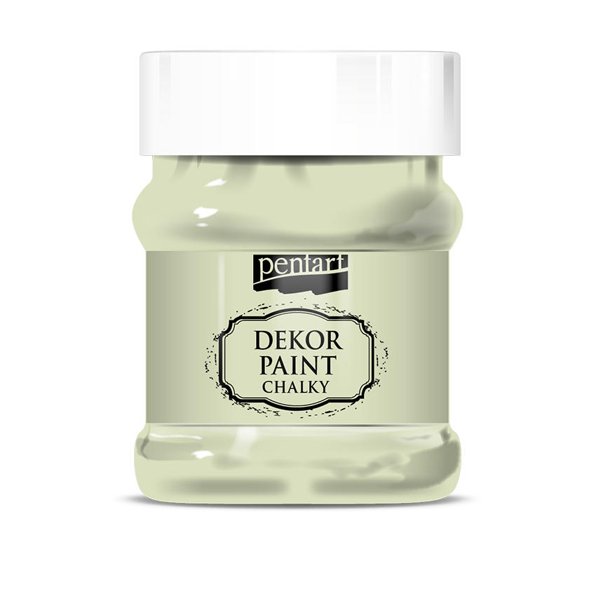 Dekor paint chalky 230 ml lichen-green