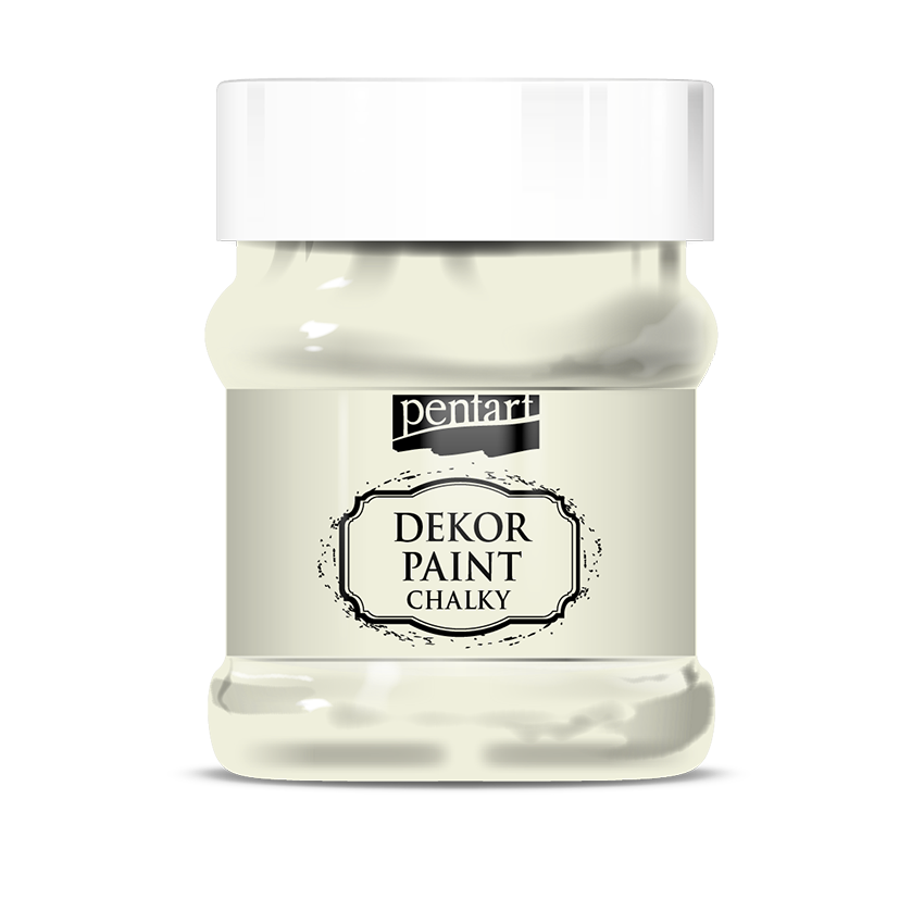 Dekor paint chalky 230 ml cream-white