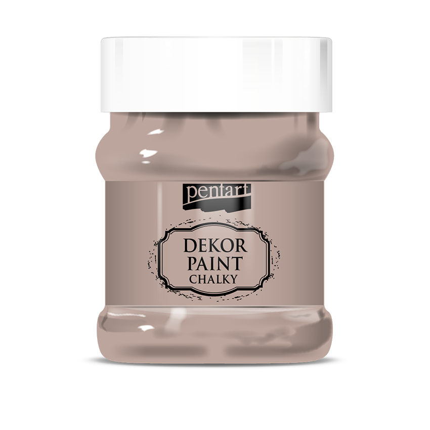 Dekor paint chalky 230 ml vintage brown